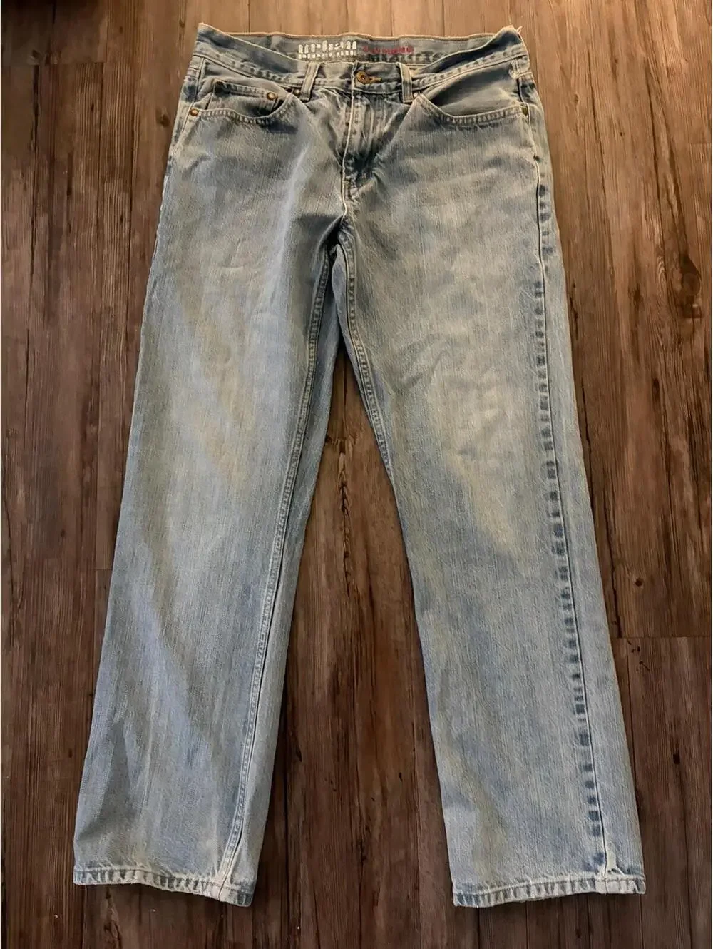 Urban Pipeline Jeans Mens 33x32 Blue Loose Straight Med Wash